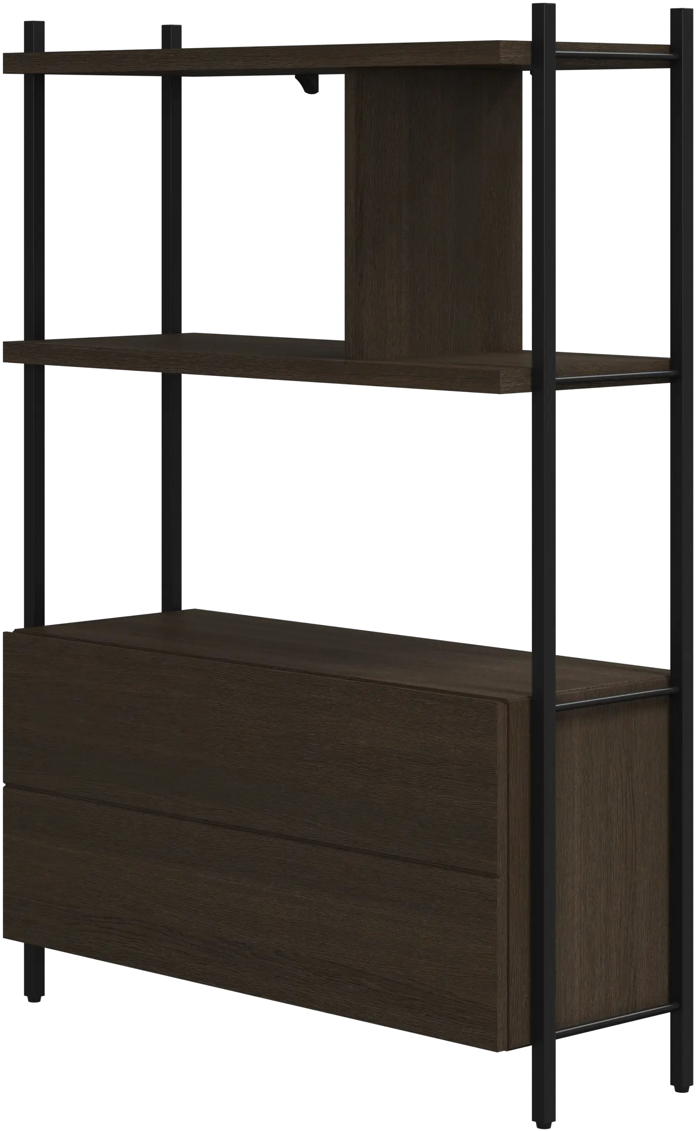 デザイナー壁面収納ユニット | コレクションはこちら - ブラック